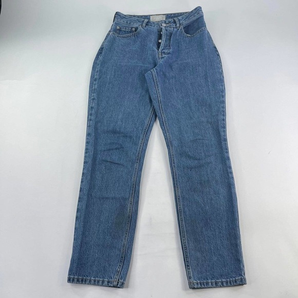 Everlane Denim - EVERLANE Women's The Curvy 90s Cheeky Straight Size 27 Vintage Blue Pant Jean